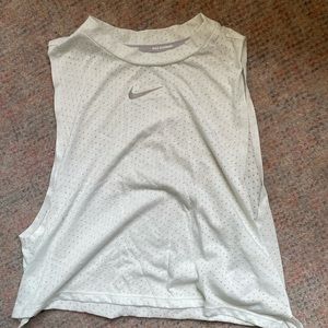 Nike crop running top